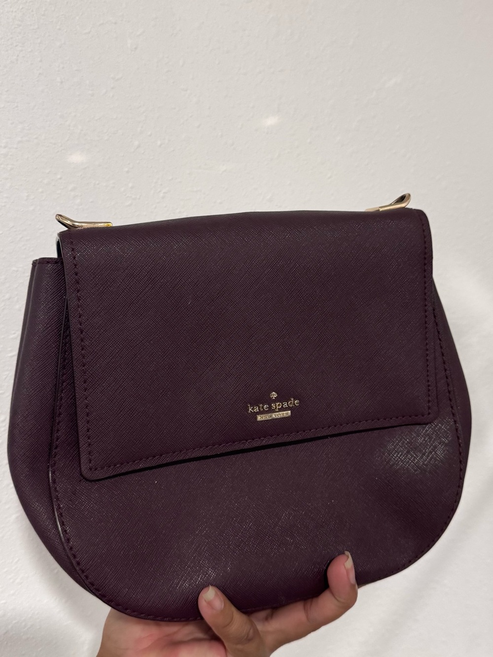 Kate Spade ♠️ Elegant Purple Crossbody Bag